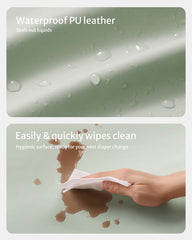 Blissful Diary detalle textura PU suave, limpieza fácil y cómoda