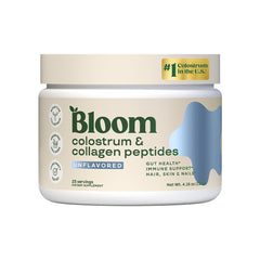 Bloom Nutrition imagen frontal del envase mostrando presentación y servidos