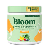 Bloom Nutrition frente del envase mostrando presentación y número de servicios