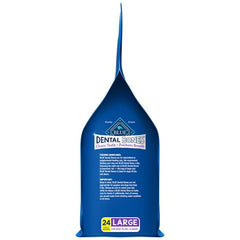 Blue Buffalo perro masticando hueso dental mejora higiene bucal