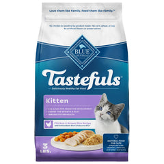 Blue Buffalo paquete frontal mostrando receta de pollo y beneficio nutricional