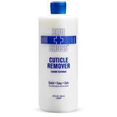 Blue Cross frontal de la botella 32 oz mostrando envase profesional y gran volumen