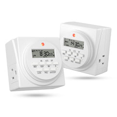 BN-LINK front view showing both grounded outlets and compact design for space saving