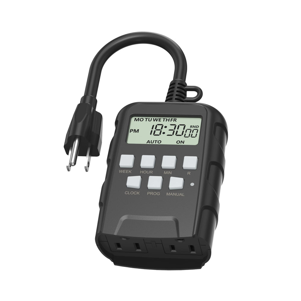BN-LINK temporizador frontal mostrando controles y robustez exterior
