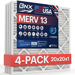 BNX filtro frontal paquete 4 muestra ajuste y protección contra polvo