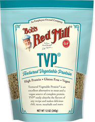 Bob's Red Mill frente del paquete mostrando información y beneficios