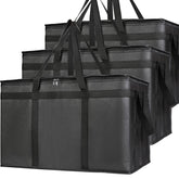 Bodaon bolsa frontal XXL negra mostrando tamaño grande y capacidad