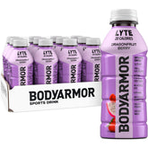 BODYARMOR LYTE Dragonfruit vista frontal botella y etiqueta clara