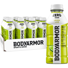 BODYARMOR botella frontal mostrando etiqueta y tamaño