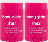 BodyGlide For Her front packaging showing product and benefits