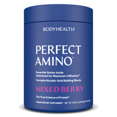 BodyHealth frasco frontal del producto mostrando etiqueta clara y confianza