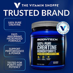 BodyTech textura del polvo micronizado en primer plano, fácil disolución