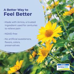 Boiron Arnica etiqueta y embalaje legible con información del producto