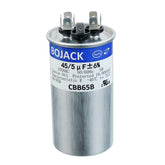 BOJACK condensador frontal con etiquetado claro y montaje seguro