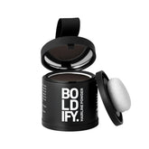 Boldify envase delantero Dark Brown mostrando compacto y diseño práctico