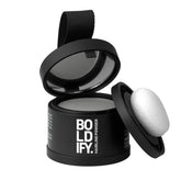 Boldify frontal del envase mostrando tapa y compacto, fácil identificación