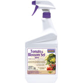 Bonide envase frontal Tomato & Blossom 32 oz mostrando aplicación lista para usar y conveniencia