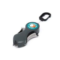 Boomerang Tool Company snip frente del cortador con cordón retráctil, fácil acceso