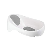 Boon bañera frontal gris mostrando diseño compacto y fácil limpieza
