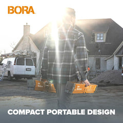 BORA Workhorse X soportes 2x4 con perforaciones para bancada resistente