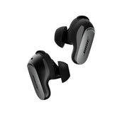 Bose QuietComfort Ultra Earbuds vista frontal, diseño elegante y cómodo