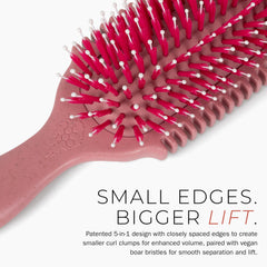 Bounce Curl texturizado del mango Raspberry con agarre cómodo para peinar