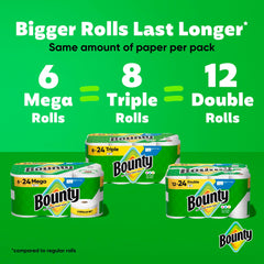 Bounty hoja Select-A-Size cortada para ajustar la cantidad usada