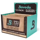 Boveda paquete frontal mostrando tamaño y marca para conservación precisa
