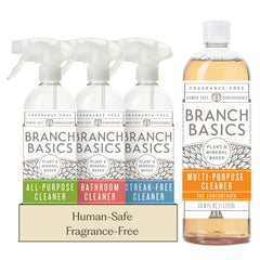 Branch Basics vista frontal del kit, solución todo en uno segura