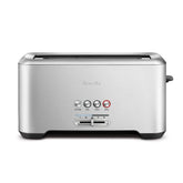 Breville vista frontal acero cepillado que añade estilo y durabilidad