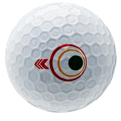Bridgestone e12 Straight pelota en vuelo tras drive, ofrece más distancia y rectitud