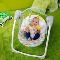 Bright Starts primer plano de tela suave y lavable, fácil limpieza
