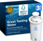 BRITA envase frontal pack 3 mostrando filtros y ahorro