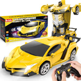 Britik coche frontal amarillo mostrando diseño llamativo y fácil manejo