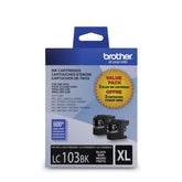 Brother pack LC1032PKS frente del embalaje mostrando dos cartuchos y compatibilidad