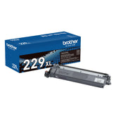 Brother TN229XLBK frente del empaque mostrando marca y rendimiento
