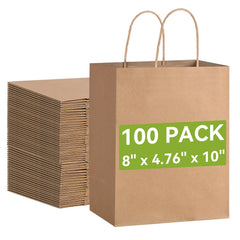 Brothersbox bolsa frontal mostrando diseño kraft y capacidad práctica