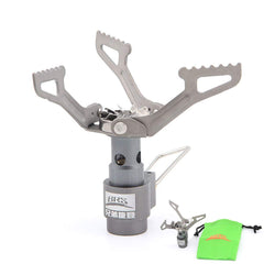 BRS hornillo frontal mostrando diseño compacto y ligereza