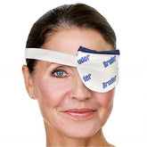 Bruder compresa ocular frontal mostrando diseño y ajuste cómodo para alivio rápido