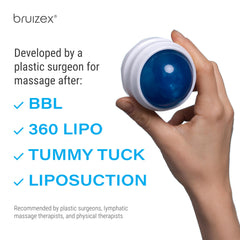 Bruizex agarre ergonómico en mano mostrando control y facilidad