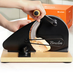 Brvclon vista frontal base de madera para estabilidad y cortes precisos
