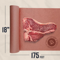 Bryco Goods envolviendo brisket caliente, protege y permite escape de vapor