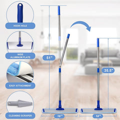 Bryquelin mango de acero inoxidable ajustable para postura cómoda y sin esfuerzo