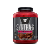 BSN envase frontal SYNTHA-6 EDGE mostrando diseño y beneficios