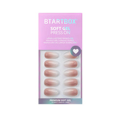 BTArtbox primer plano del acabado ombré crema que ofrece aspecto natural