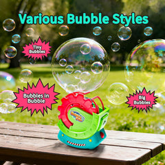 Bubble Fun burbuja grande con efecto burbuja dentro de burbuja para impacto visual