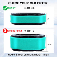 Buckbock filtro de aceite y filtro de combustible, protegen lubricación y flujo
