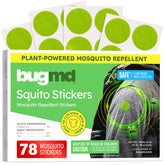 BugMD parche en empaque frontal, muestra práctico y protegido