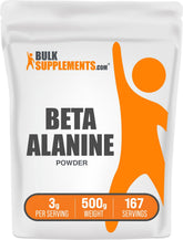 BulkSupplements frente del envase mostrando 500 g sin sabor y claridad de ingredientes