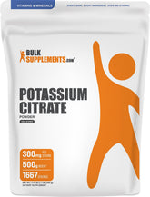 BulkSupplements envase frente mostrando polvo y tamaño práctico